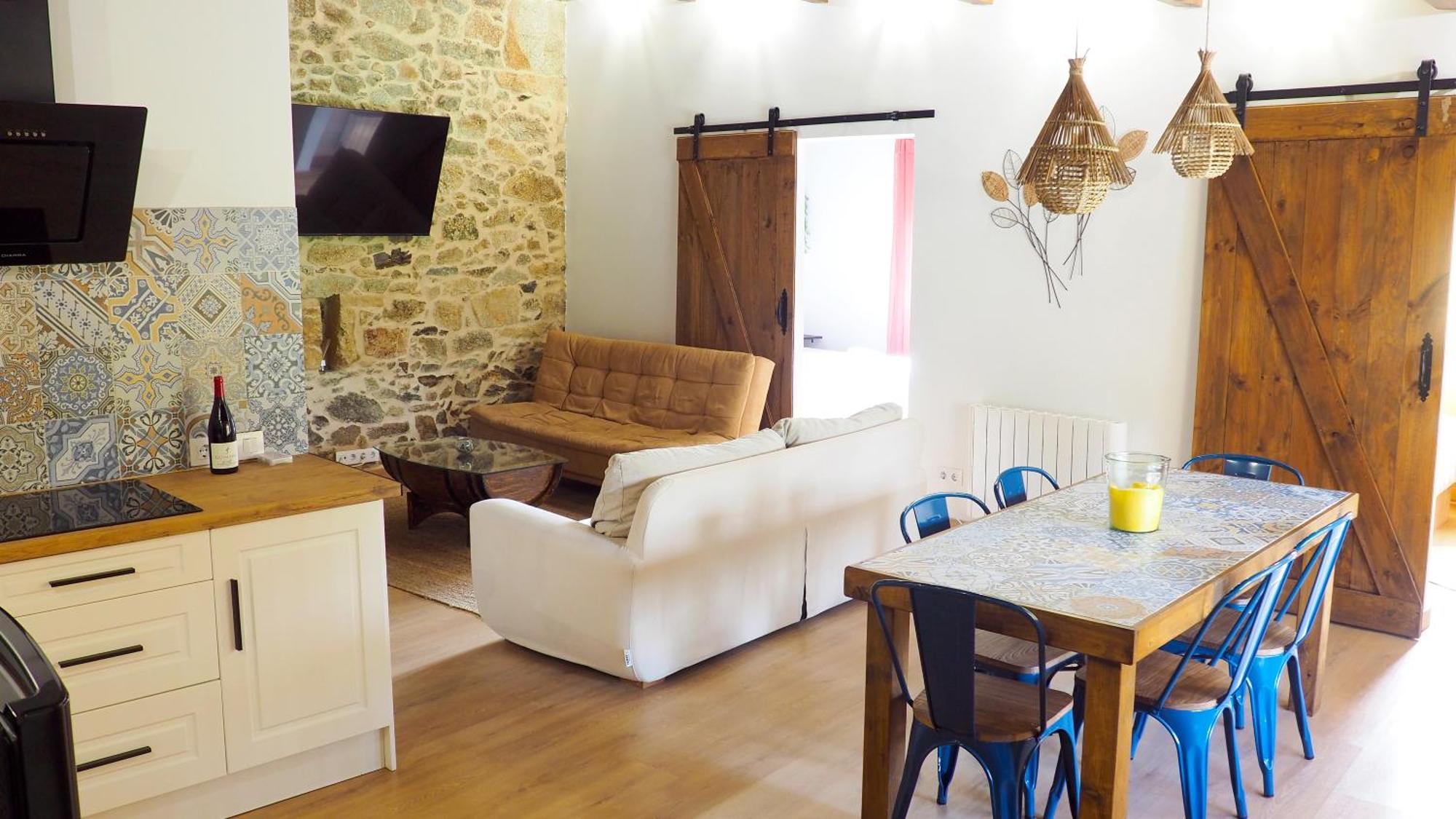 Apartamentos Muralla Sacra Sober Eksteriør billede